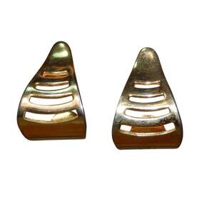 Retro Vintage Classic Golden Post Earrings